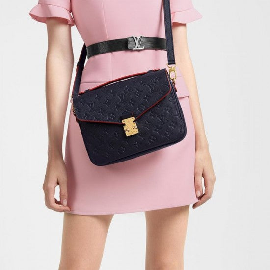 Louis Vuitton Pochette Metis Navy M44071 Pink M44018 Black M41487
