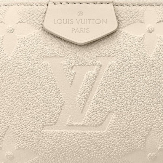 Louis Vuitton Multi Pochette Accessoires Cream M46568 Black M80399