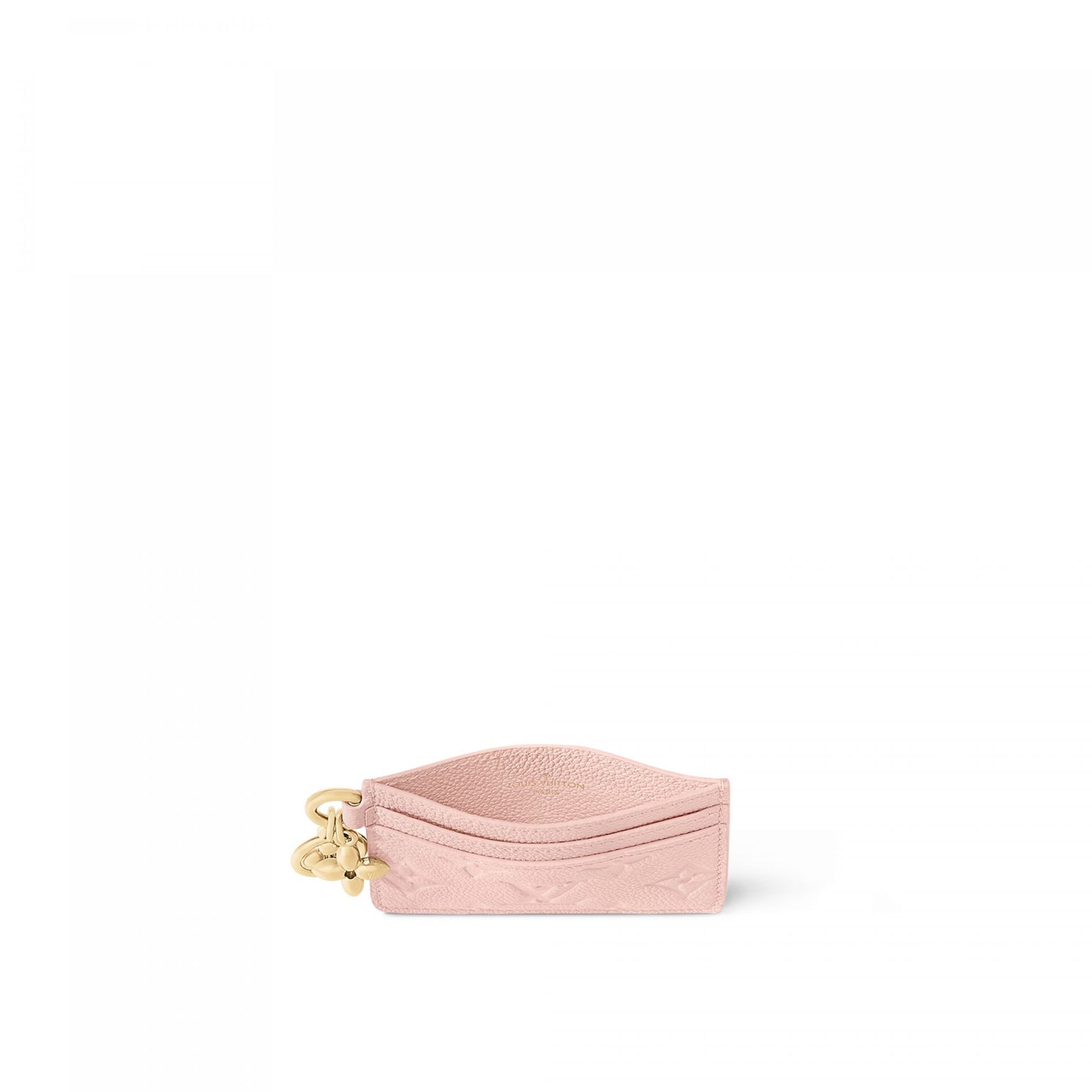 Louis Vuitton M83562 LV Charms Card Holder Opale Pink