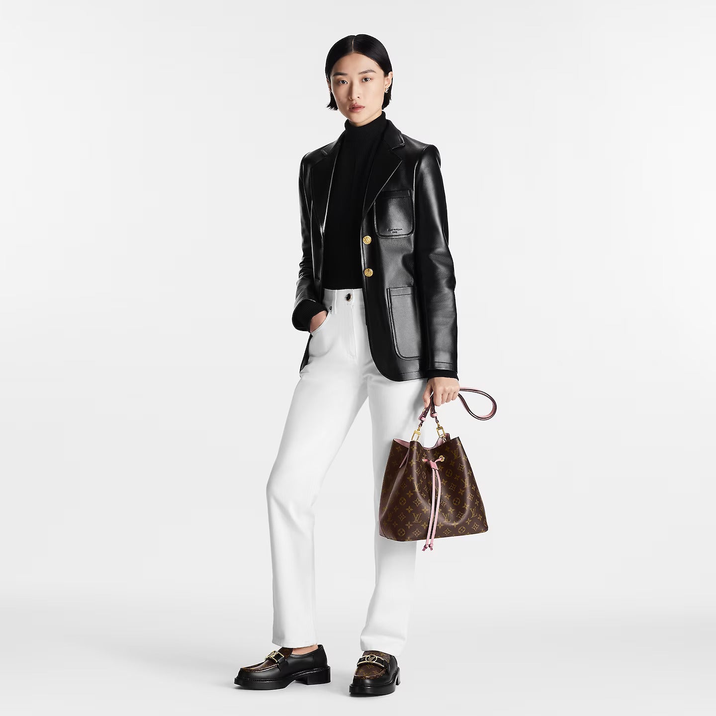 Louis Vuitton M44022 Rose Poudré Pink NéoNoé