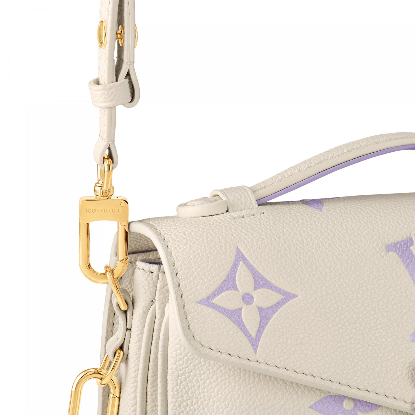 Louis Vuitton M23940 Pochette Métis East West Latte/Bubble Tea
