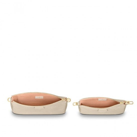 Louis Vuitton Multi Pochette Accessoires Cream M46568 Black M80399