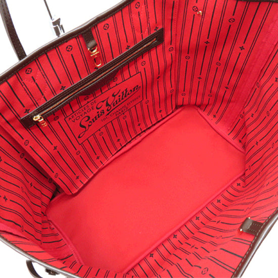 Louis Vuitton N51106 Neverfull GM Shoulder Bag Damier Ebene Canvas