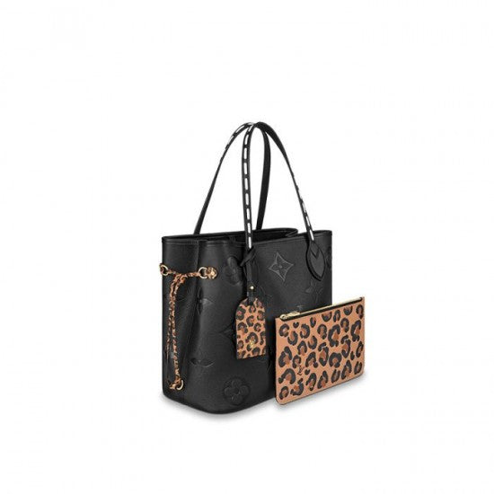 Louis Vuitton Neverfull MM Black M45856