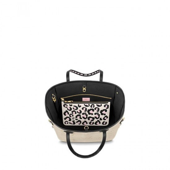 Louis Vuitton Neverfull MM Cream M58525