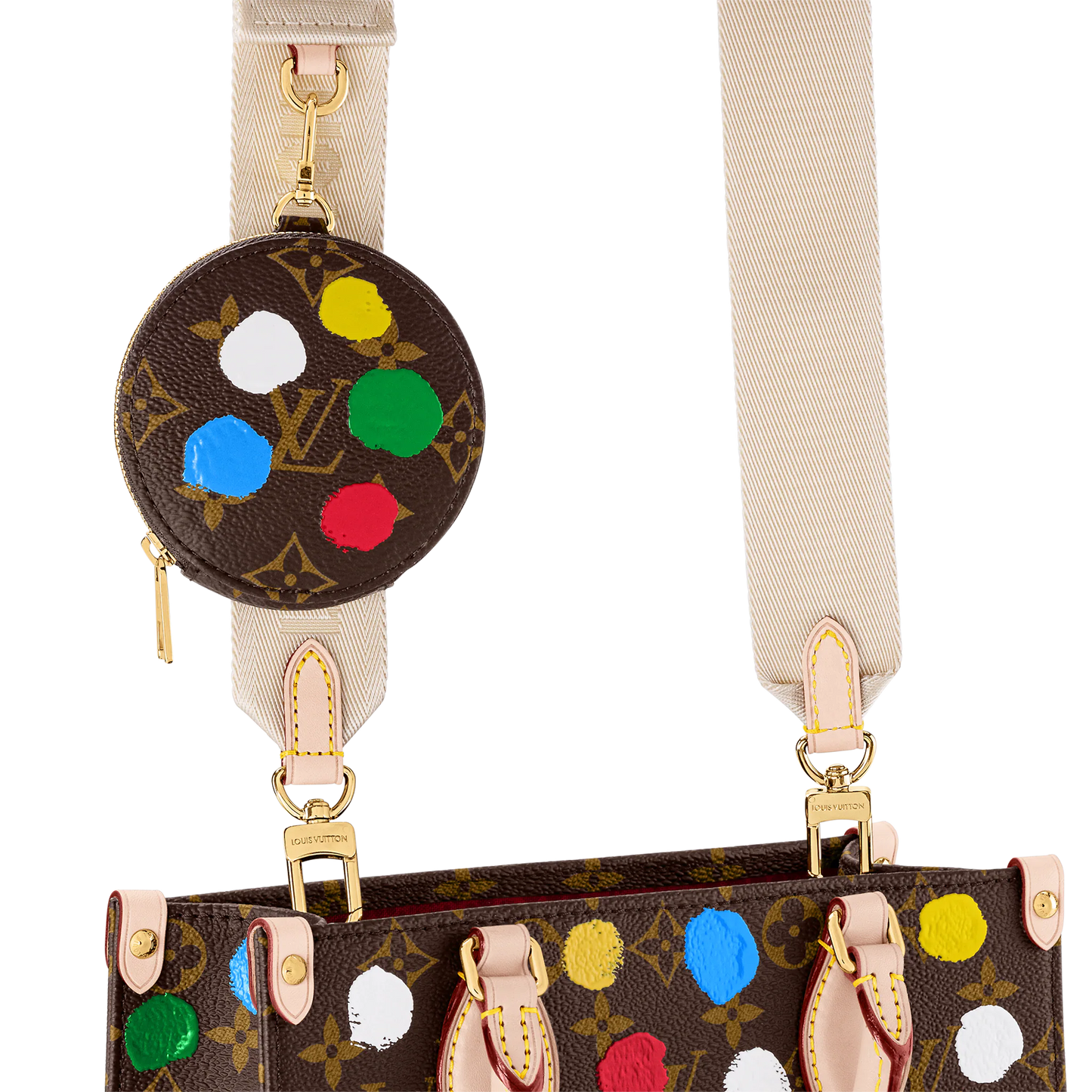 Louis Vuitton M46380 LV x YK OnTheGo PM