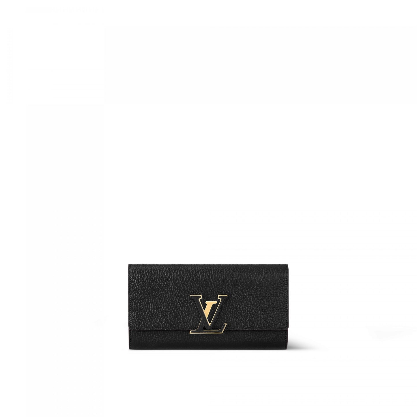 Louis Vuitton M61248 Capucines Wallet Black
