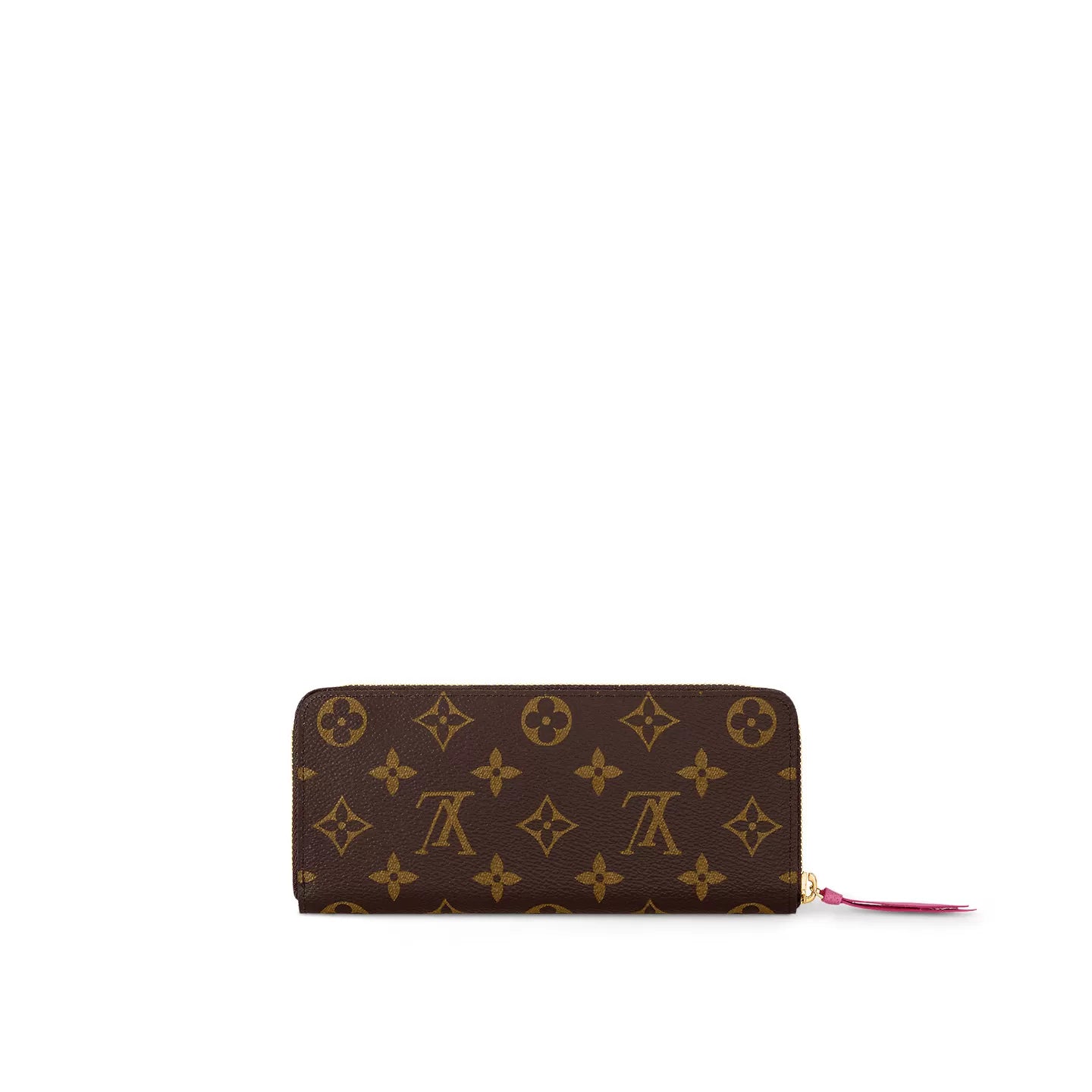 Louis Vuitton Monogram M60742 Clémence Wallet Fuchsia