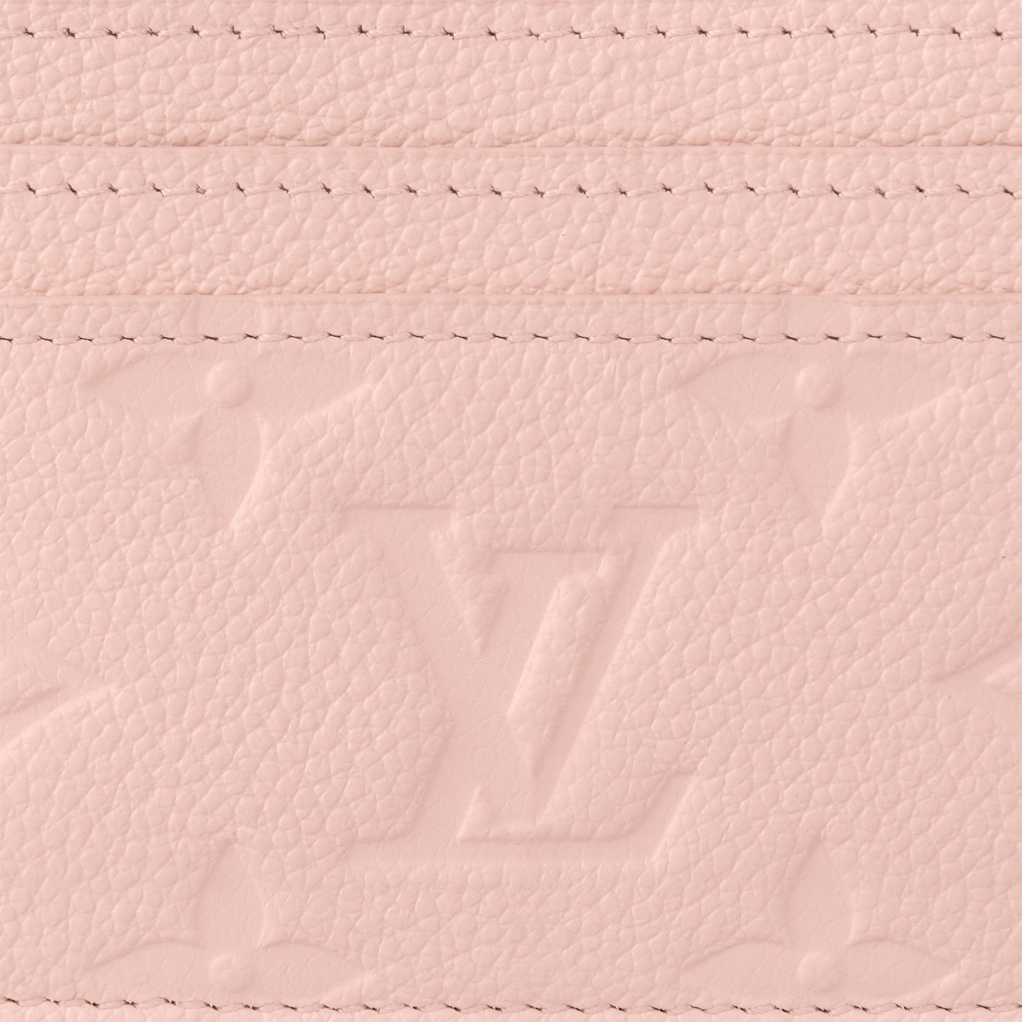 Louis Vuitton M83562 LV Charms Card Holder Opale Pink