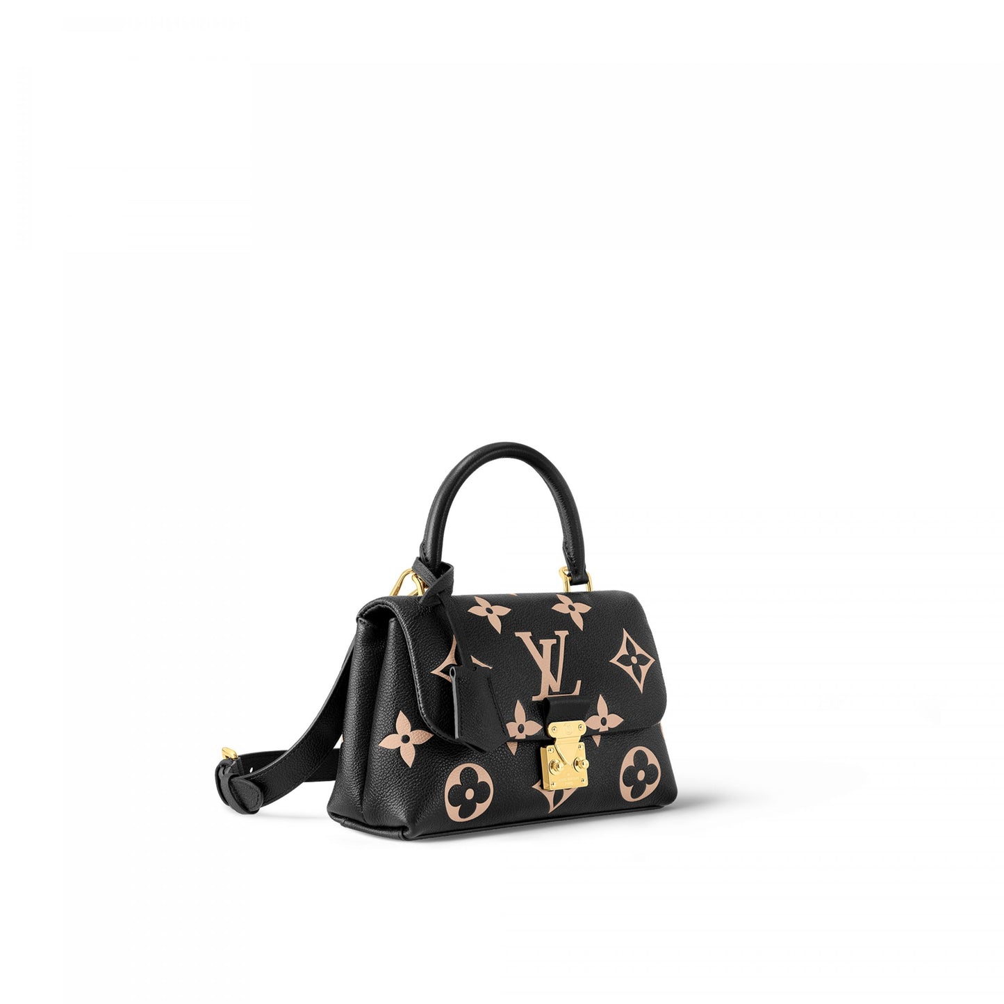 Louis Vuitton M45978 Madeleine BB Black / Beige