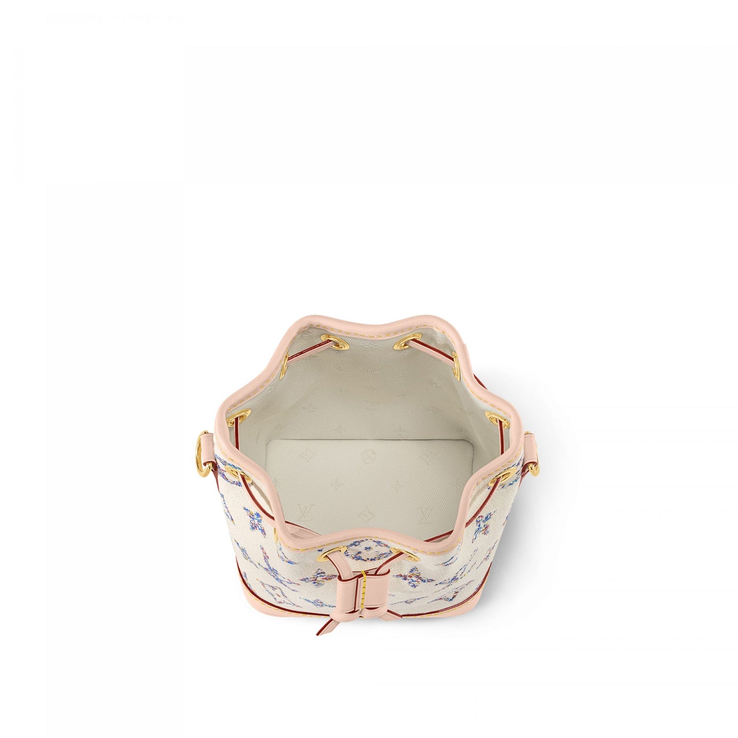 Louis Vuitton Nano Noé M83453 Multicolor White