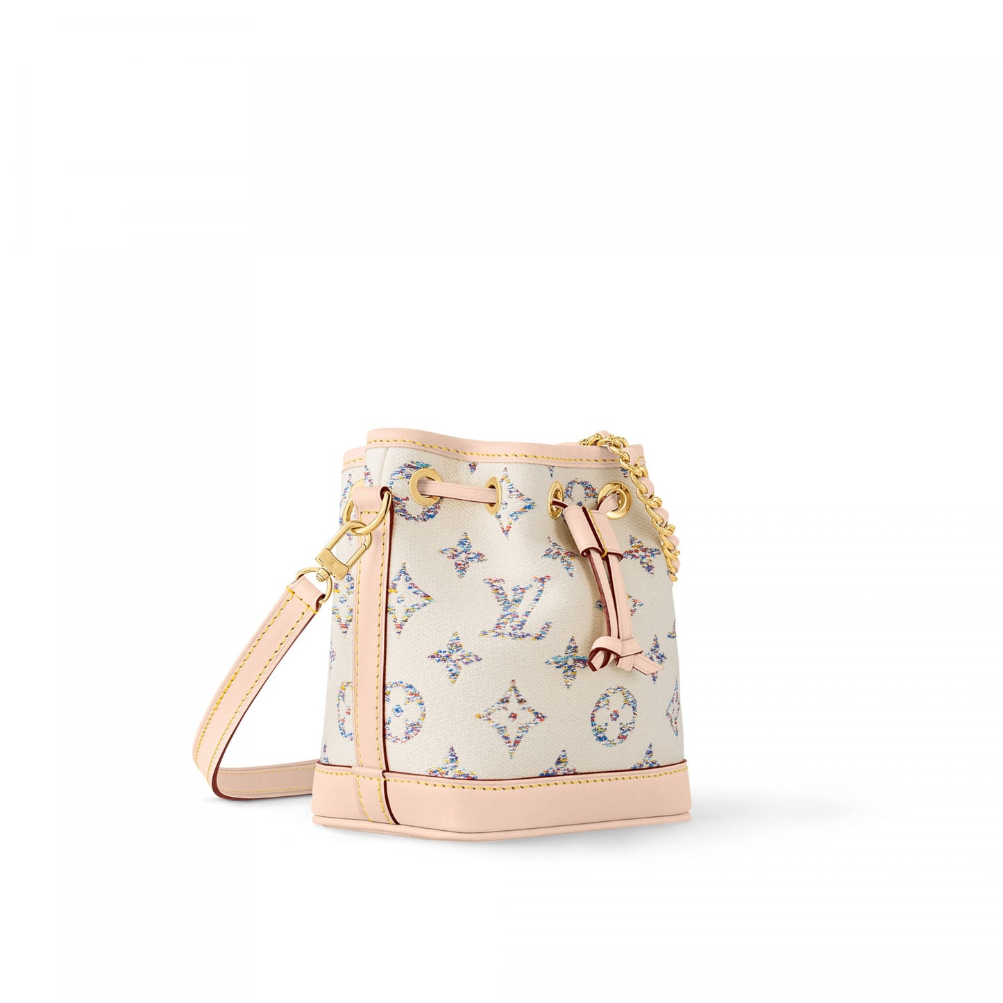 Louis Vuitton Nano Noé M83453 Multicolor White