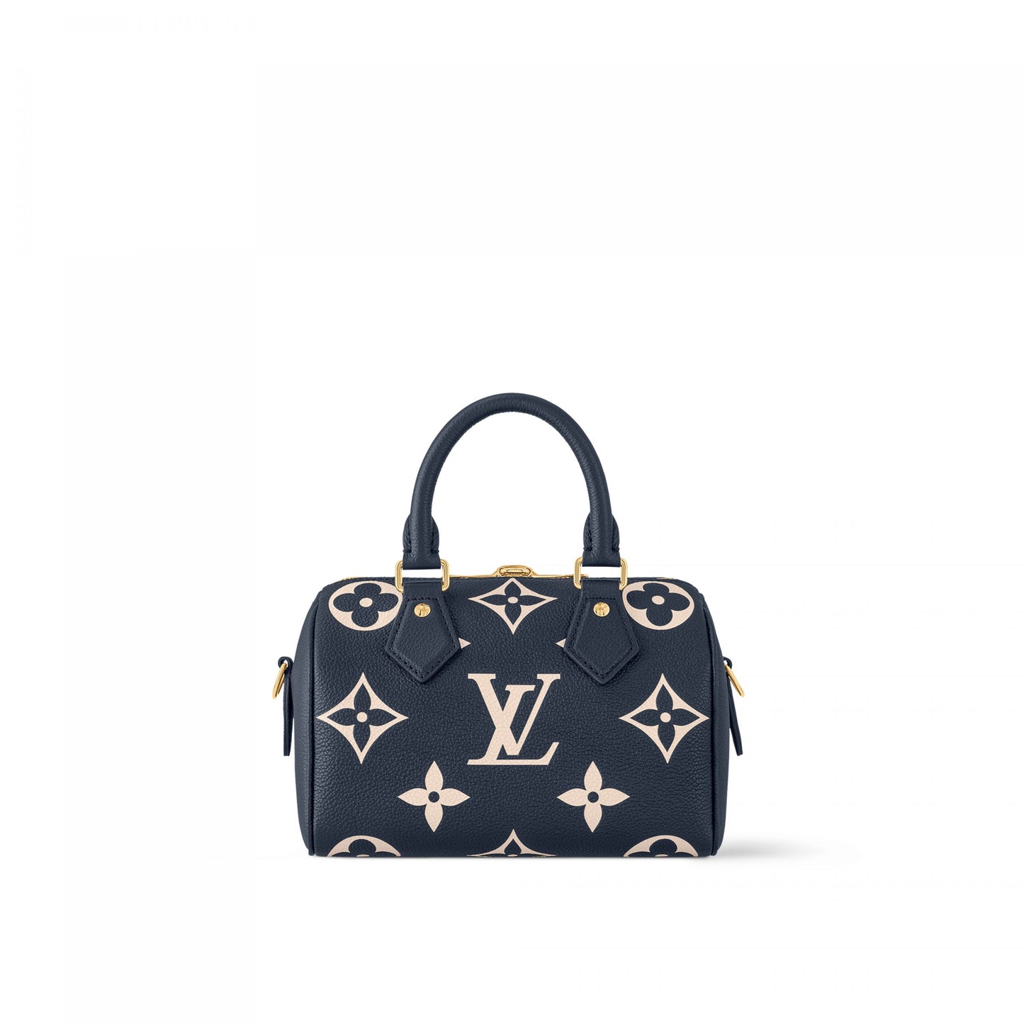 Louis Vuitton M47048 Speedy Bandoulière 20 Navy Blue/Cream